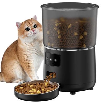 5G WiFi Connection Automatic Dry Food Dispenser With 5000mAh Battery ​AI Health Analysis