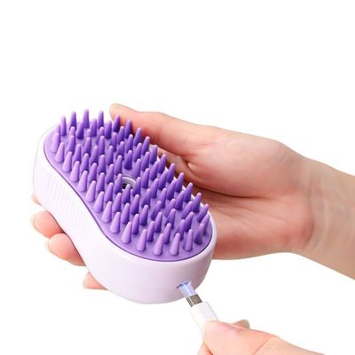 OEM Super Quiet Suction Cat Grooming Brush Thick Coat Fine Hair High Speed