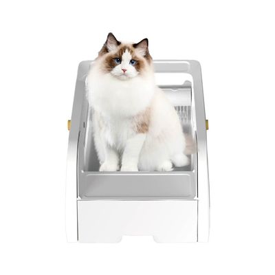 Automatic Pet Litter Box Self Cleaning WiFi Enabled App Control With Replacement Filter