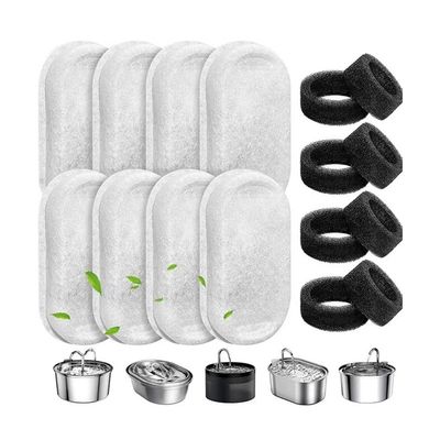 Activated Carbon Water Filter Replacement For Pet Automatic Water Dispenser