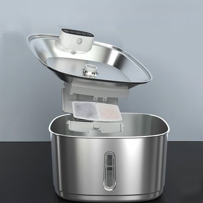 Large Capacity Auto Pet Fountain Ceramic Water Dispenser Odor Control Bacteria Resistant