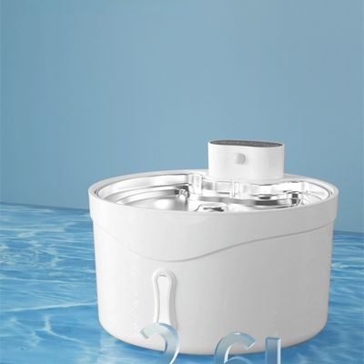 Odor Control Ceramic Bowl Water Fountain Food Grade Automatic Pet Water Feeder