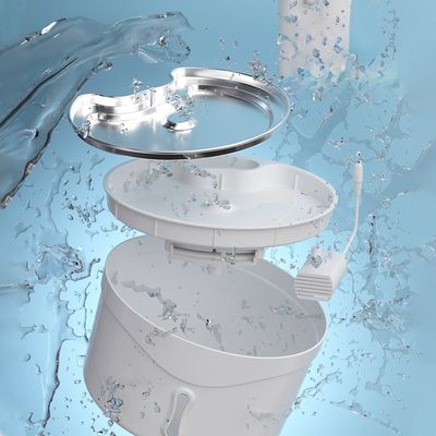 Odor Control Ceramic Bowl Water Fountain Food Grade Automatic Pet Water Feeder