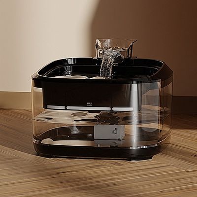 Electric Auto Water Feeder For Cats Dogs , Custom Flow Rate Pet Gravity Waterer