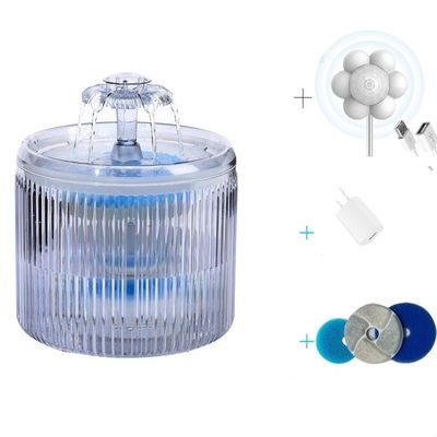 Non Slip Base Pet Water Dispensers Automatic Refilling Water Bowl Energy Star Certified