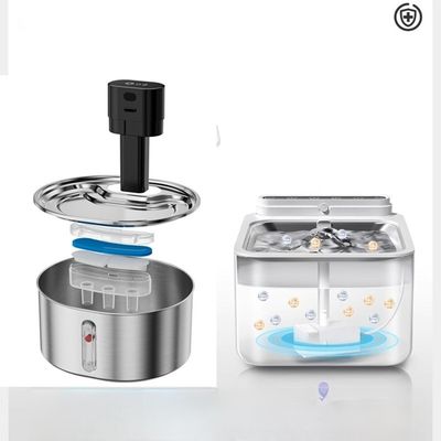 Smart Sensor Schedule Pet Water Drinking Machine With Child Safety Lock Non Slip Base