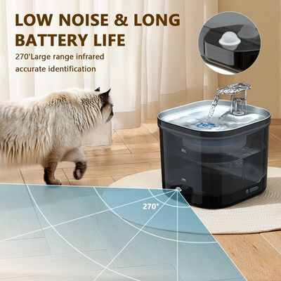 Smart Pet Water Dispensers Noise Cancelling 5L Large Capacity Automatic Water Feeder