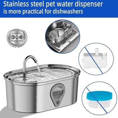 Smart Whisper Quiet Dog And Cat Water Fountain Extra Large Adjustable Water Flow