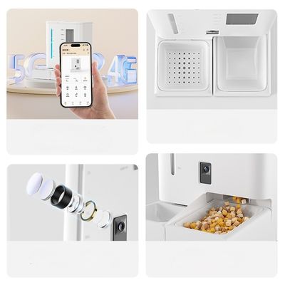 ​Dual Feeding Pet Automatic Feeders No Filter Needed ​Voice Assistant Control