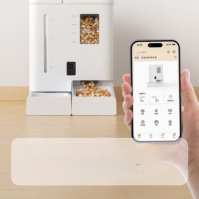​Dual Feeding Pet Automatic Feeders No Filter Needed ​Voice Assistant Control