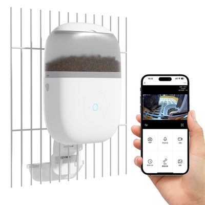 BPA Free Pet Automatic Feeders App Remote Control Food Dispenser Customized