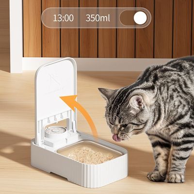 Silver 3 Filters ​Food Freshness Sensor Wireless Pet Feeder With Timer And Ice Pack
