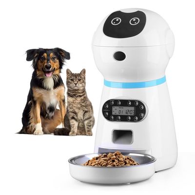 OEM Wireless Pet Automatic Feeder Dispenser Ultra Quiet Smart ​Real Time Feeding Alert