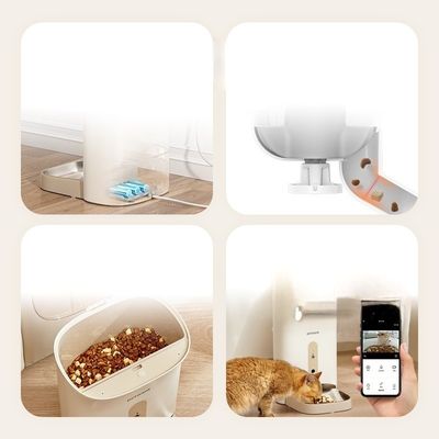​UV Sterilization Pet Automatic Feeders With 5G WiFi Connection Motion Sensor