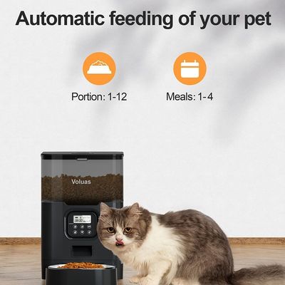105 Fl Oz 3L Rechargeable Pet Automatic Feeders ​BPA Free With Child Safety Lock