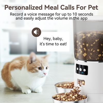 ​Multi Pet Recognition Auto Feeder 2.4G WiFi App Electric Automatic Cat Feeder