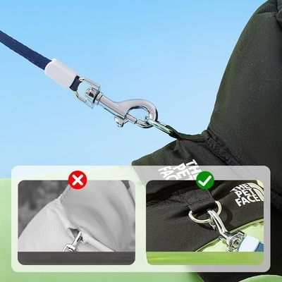 Stormproof Hooded Quick-drying Dog Raincoat 3D Tailoring High Elasticity
