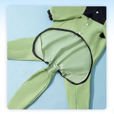 Windproof Cuffs Quick-drying Hooded Lightweight Dog Raincoat Scratch-resistant