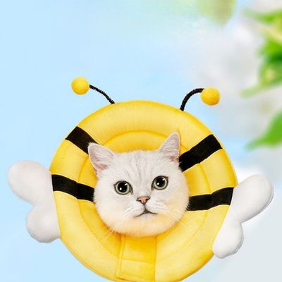 Pet Protection Elizabethan Collar Soft Neck Guard For Cats Dogs Against Licking Biting