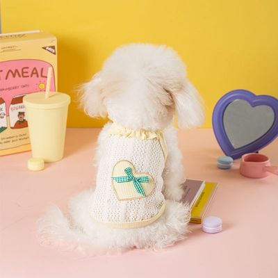 Breathable Summer Wear Clothes For Puppy Dogs Reflective Soft Pet wearing Clothing