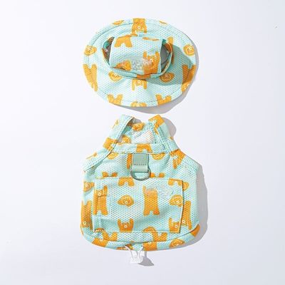 Festival Themed Pets Wearing Clothes Reflective Cat Summer Clothing UV Protection