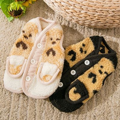 Waterproof Adjustable Size Cat Wearing Clothes Winter Jacket Vintage Style Breathable