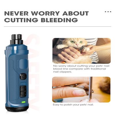 Anti Bleeding Safe Dog Nail Grinder Pet Friendly Rounded Blade Tip Nail Clippers