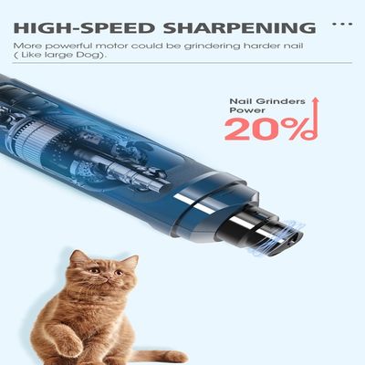 Anti Bleeding Safe Dog Nail Grinder Pet Friendly Rounded Blade Tip Nail Clippers