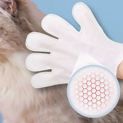 One Hand Operation Pet Cleaning Tools Anti Bite Pet Cleaning Glove Travel Size