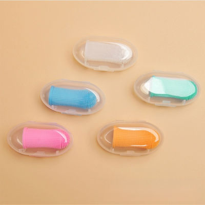 Biodegradable Fiber Pet Cleaning Tools Deep Cleaning Deodorizing Silicone Finger Brush