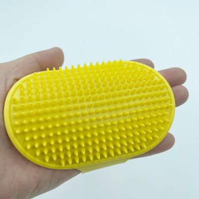 Latex Free Silicone Pet Cleaning Tools Waterproof Washing Gloves Anti Slip SGS Tested