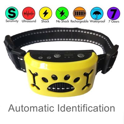 Eco Friendly Dog Training Collar Rechargeable Voice Control Pet Training Supplies