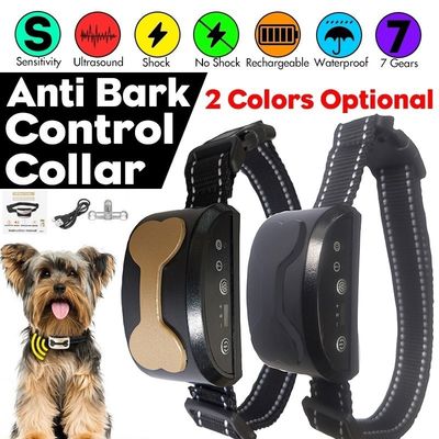 Custom Wireless Electric Dog Collar Voice Control Gps Tracking Shock Collars For Dogs