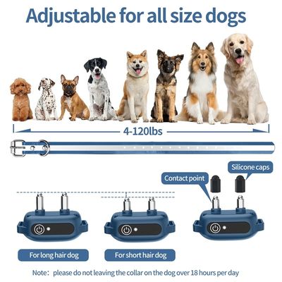 GPS Tracking Dog Park Shock Collar Voice Control Ultrasonic AI Adaptive Training