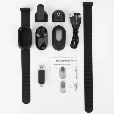 HD 1080P Collar Mounted Pet Camera Battery Rechargeable Cat Dog Neck Camera