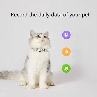 4G LTE Geofencing Alerts Pet Smart Tracker Battery Powered Cat Tracker Collar OEM