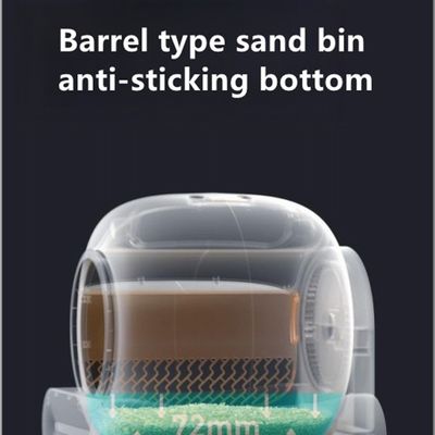 Custom Color Pet Litter Boxes Quiet Operation WiFi Enabled Auto Cat Box Cleaner