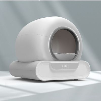 Electric Cat Litter Box Odor Control Pet Hair Resistance Night Light App Control