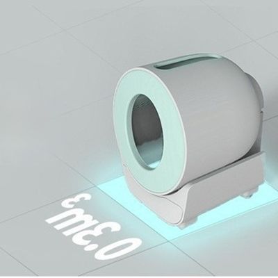 Waterproof Self Cleaning Automatic Pet Litter Boxes Dust Free Technology Voice Control