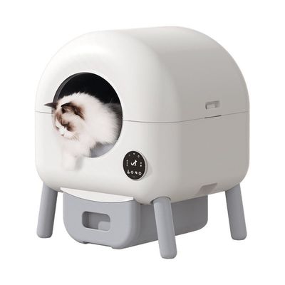 Large Capacity Automatic Pet Litter Boxes Multi Cat Self Cleaning Litter Box