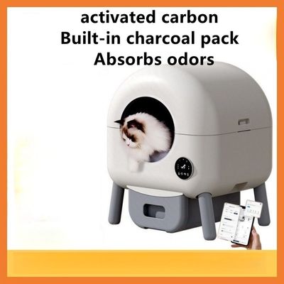 Large Capacity Automatic Pet Litter Boxes Multi Cat Self Cleaning Litter Box