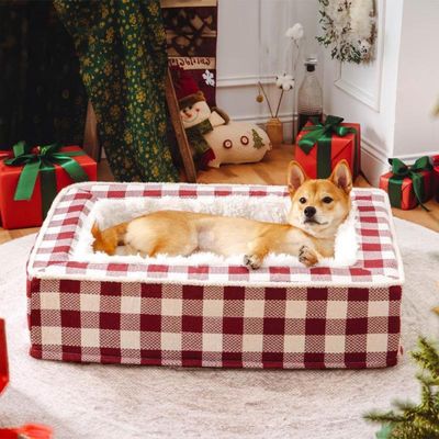 Noise Canceling Pet Smart Beds Portable Heated Cat Sleeping Bed UL Certified