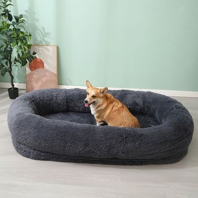 Removable Cover Rechargeable Pet Sleeping Bed Noise Canceling Cat Bed UL Certified