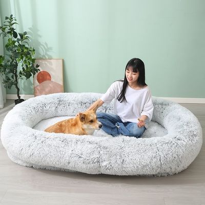 Removable Cover Rechargeable Pet Sleeping Bed Noise Canceling Cat Bed UL Certified