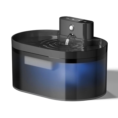 Auto Clean Cycle Stainless Steel Base Pet Drinking Machine Smart Sensor