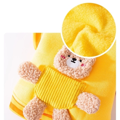 Eco-Certified Waterproof Fluorescent-Free Cat Clothes Static-Proof Winter Jacket