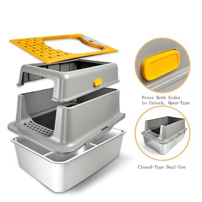 UV Sanitization Multi-Cat Odor Absorption Smart Litter Box Odor Control