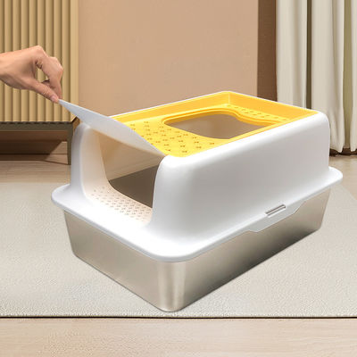 Energy Star Certified Smart Litter Box Waste Receptacle Odor Control
