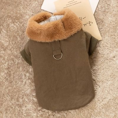 Machine Washable Pet Winter Jacket Reflective Adjustable Size