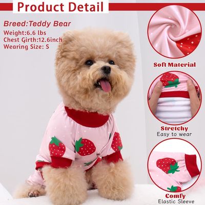 Waterproof Breathable Fabric Button-Free Design  Dog Clothes UV Protection